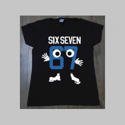 Six seven 67 d&aacute;mske červen&eacute; tričko materi&aacute;l 100%bavlna